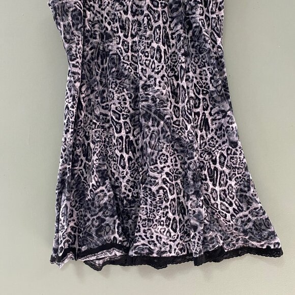 Requirements Animal Print Skirt Size Xl  Stretch waist band - Picture 2 of 2